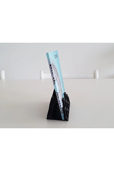 three3dprints حامل كتب بلاستيكي حديث مقاس 10 مم مناسب للكتب مقاس A5