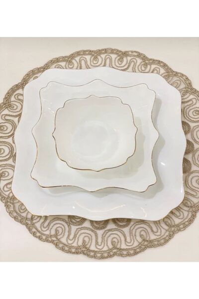 Remetta Magia 24 Parça Kare Yemek Seti ( decovien)