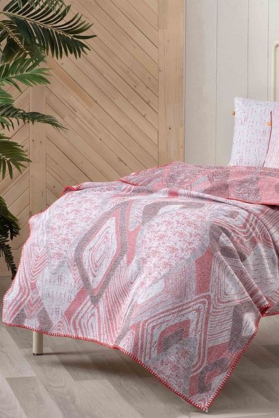 Sarev Pedro Red 100% Yarn Dyed Cotton Baby Duvet Cover Set