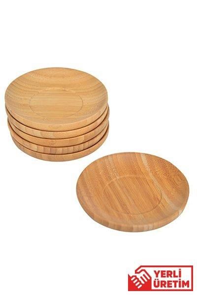 Bambum Silva Round 6-Piece Tea Plate