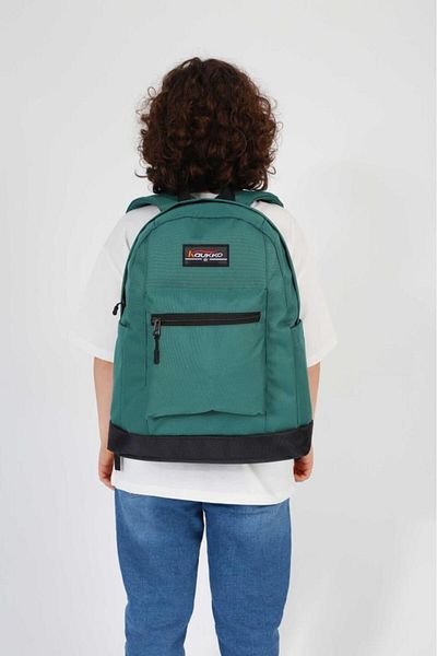 KAUKKO Rucsac pentru școală de munte Petrol K1635