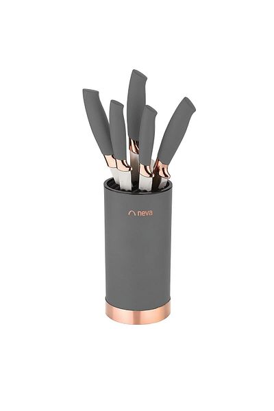 Neva N2758 مجموعة سكاكين Sweet Premium Grizay Cylinder المكونة من 6 قطع
