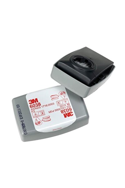 3M ™ 6038 Partikül Filtresi (bayonet Bağlantılı, P3 R Filtreli) - (1 Çift)