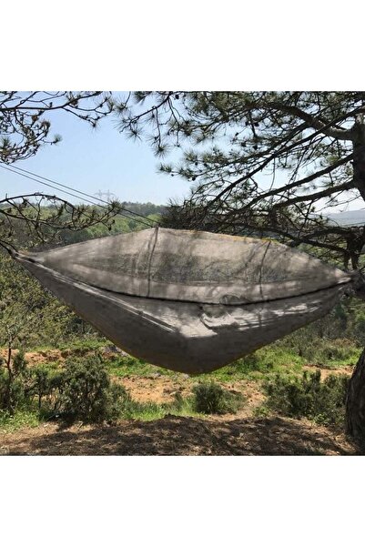 NURGAZ Cibinlikli Hamak - Bej Renk