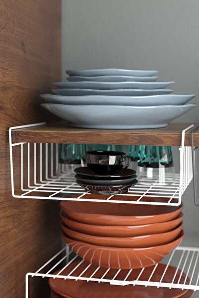 Tekno-tel Closet Organizer Kangaroo Rack White SF074