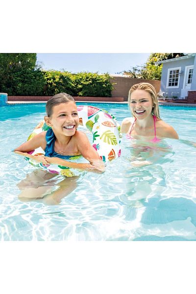 hediyecik Intex Fruit Patterned Children's Ring - 61 Cm, 6-10 Years Pool and Sea