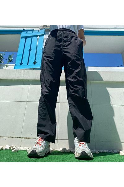 Touz Moda Y2K Black Trousers - Vintage Design