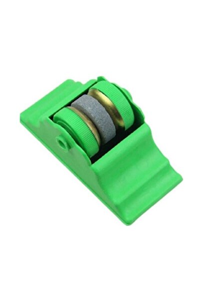 TURKAFONE Bıçak Bileme Taşı Dönerli Yuvarlak Bıçak Bileme Aleti