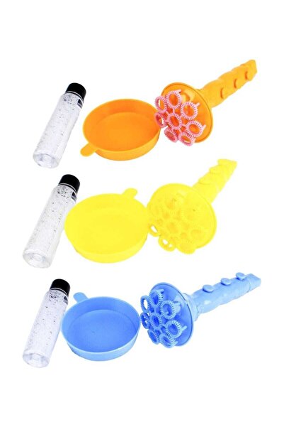 TURKAFONE 1 Adet Borazan Köpük Üflemeli Baloncuk Karışık Renk