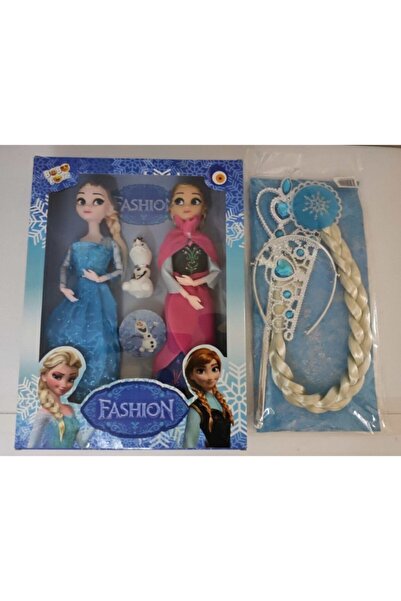TURKAFONE Karlar Ülkesi Frozen Elsa Anna Ve Elsa Aksesuar Seti