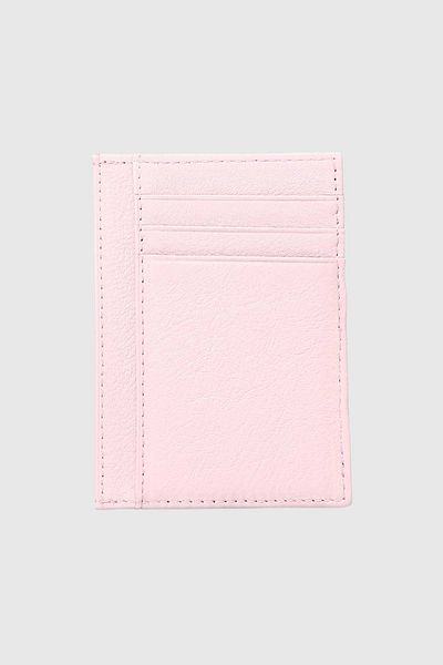 Grande 750 Genuine Leather Slim Card Holder Flother Powder