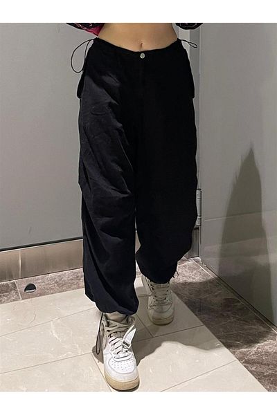 Touz Moda Black Tactical Gabardine Fabric Unisex Trousers