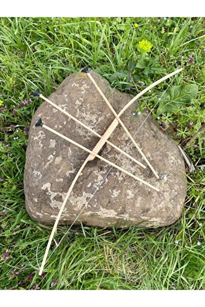 TURKAFONE Ahşap Ok Yay Takımı, Oyuncak Ok Yay Seti