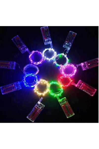 TURKAFONE Ac-kapat 3 Metre Karışık Renkli Peri Led