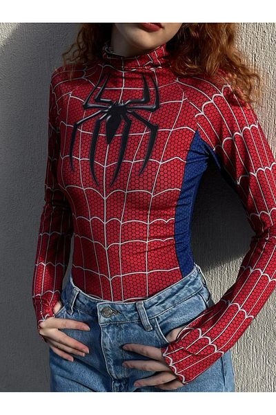 Touz Moda Red-Spider Body - Snap Design