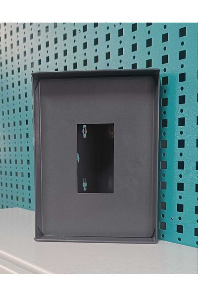 Acil Pano Anthracite Angled DiAphone - 15x20x10.5 Ap2 Bell Panel and Metal Directional Turning and Protection Box
