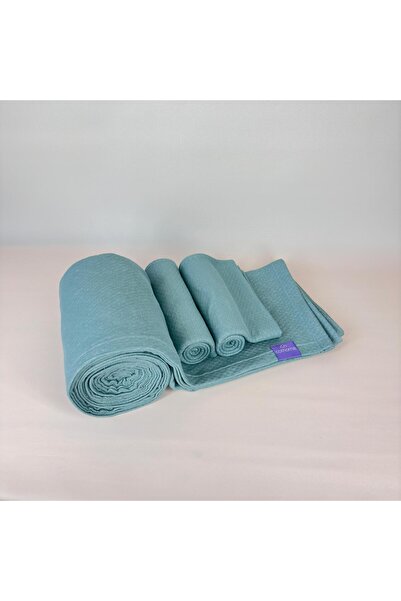 cothome Mevsimlik Pamuklu Yatak Örtüsü ve Yastık Kılıfı Set | Tek Kişilik | Desenli Örgü Kapitone