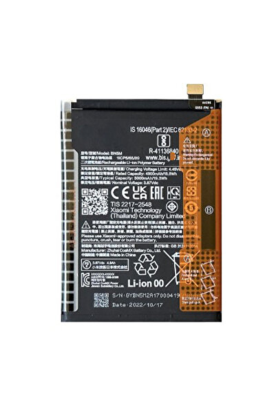 Nettech Teknonet Xiaomi Redmi Note 12 Pro 4g Uyumlu Nettch 5000 Mah Batarya