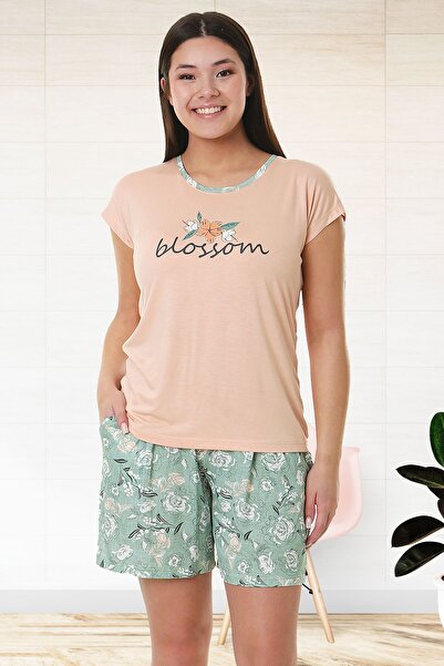 Bella Linda Γυναικεία Σετ Πυτζάμες - Βαμβακερό Σορτς