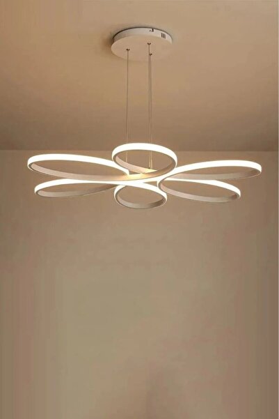 Sanctum venita Beyaz Sarkık beyaz Ledli Avize