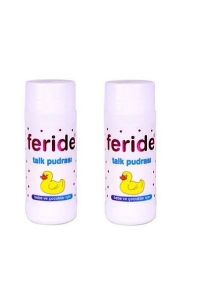 Feride Talcum Baby Powder 75 Gr X 2 Pieces