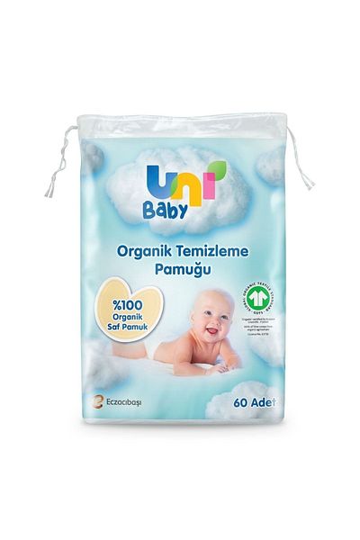 Uni Baby Cleaning Cotton 60 pcs