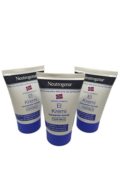 Neutrogena El Kremi 50 Ml Parfümlü Norveç Formülü X3 Adet