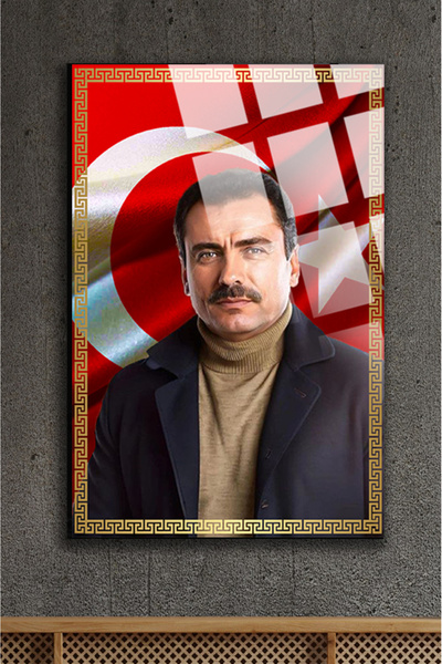 TAULART Muhsin Yazıcıoğlu Tabla din sticlă temperată de înaltă definiție, rez...