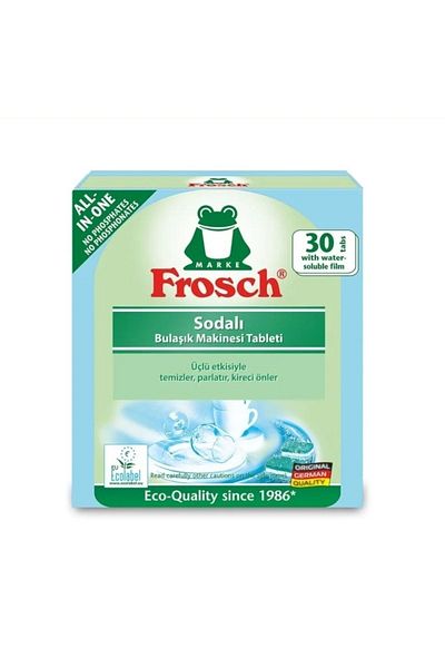 Frosch 30 Soda Dishwasher Tablets