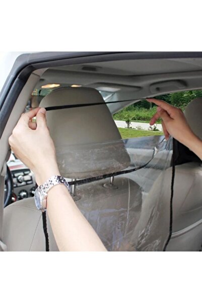 NET SALES CENTER Araba Koltuk Arkası 2 Adet Koruyucu Kılıfı Şeffaf