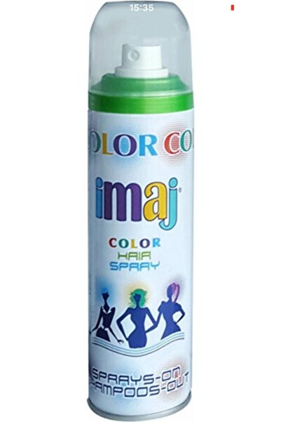 İmaj Cazy Açık Yeşil Renkli Sprey