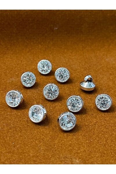 ODDA TASARIM ATÖLYESİ Metalized Smoking Button with Stone Detail