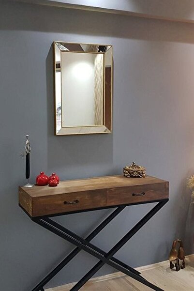 Butik Saati Dekoratif Çeyizlik Ayna Duvar Salon Ofis Aynası