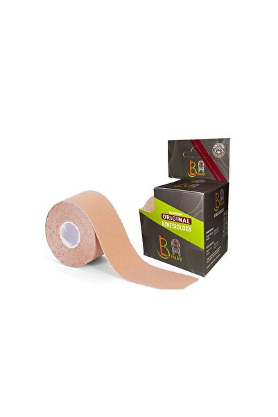 BekLife Face Tape Yüz Bölgesi Yüz Yogası Için Cotton Kinesio Tape Ağrı Sporcu Kinezyo Bandı 5cmx5mt