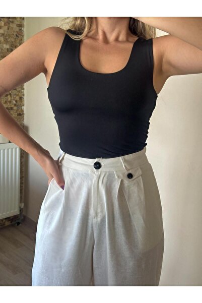 Fashion'S HAM KETEN PANTOLON