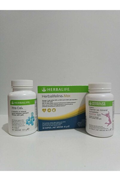 Herbalife Line Max Kadın Takviyesi Ve Kalsiyum Takviyesi