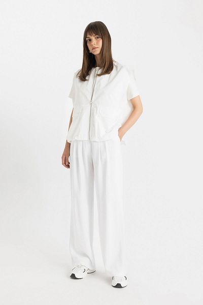 DeFacto Παντελόνι Wide Leg Wide Leg Trousers - C6375AX24HS