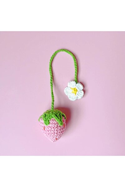 afralya home Amigurumi Figured Bag Accessory, Multi-Purpose Knitted Accessory, Knitted Keychain, Knitted Auto Mirror Ornament