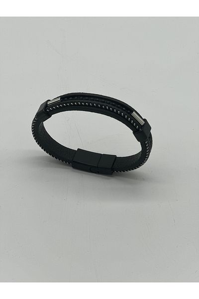 Hobimos Men's Leather Bracelet - Comfortable and Stylish