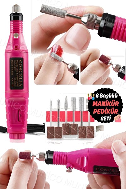 Munico 6 Başlıklı Tırnak Şejillendirme Jel Protez Tırnak Yapma Şekillendirme ...