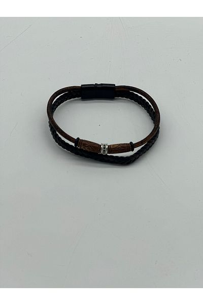 Hobimos Men's Leather Bracelet - Comfortable and Stylish