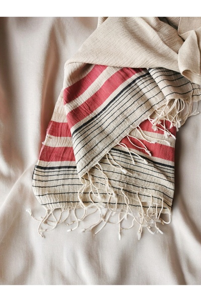 Halley Concept 90x170 Linen Striped Hand Woven Peshtemal