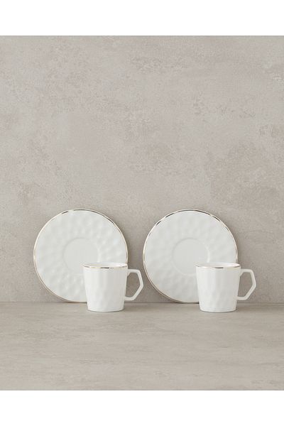 English Home Hestia Coffee Cup Set 80 ml White (29.03.2025)