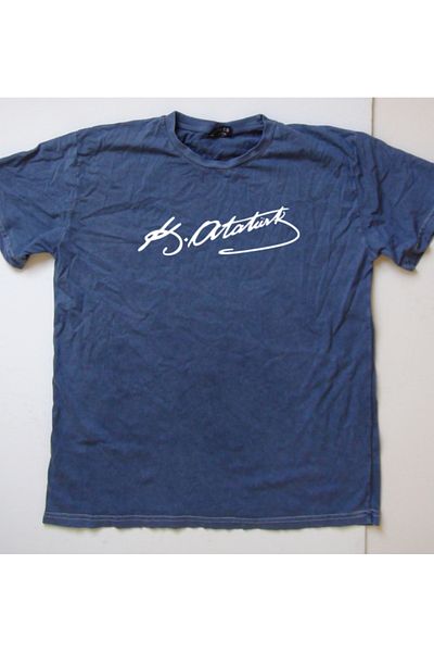 mAddog Μπλουζάκι Atatürk Signature (relax Fit) / 9xl / 8xl / 7xl / 6xl / 5xl / 4xl / 3xl