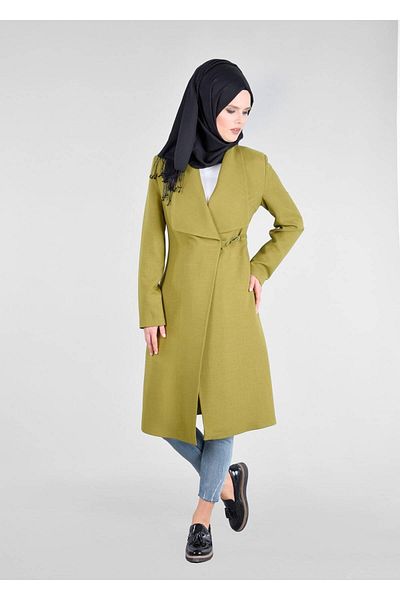 TRENDTESETTÜR Γυναικείο Πράσινο T 1792 Violet Trench