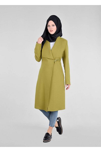TRENDTESETTÜR Γυναικείο Πράσινο T 1792 Violet Trench