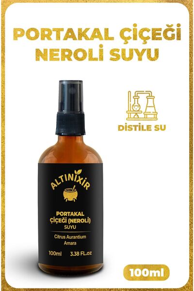 ALTINİXİR %100 Doğal Portakal Çiçeği(neroli) Suyu (toniği) 100ml