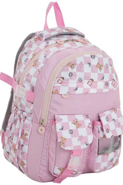Uniquerrs Colorful Unisex Waterproof School Bag - Checkered Backpack
