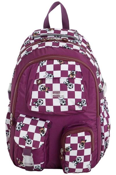 Uniquerrs Unisex Colorful Checkered Waterproof Backpack - School Bag