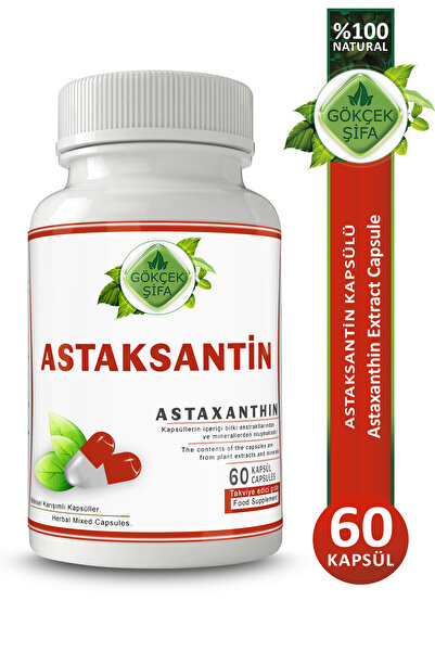 Gökçek Şifa Astaksantin Kapsül (ASTAXANTHİN CAPSULE)